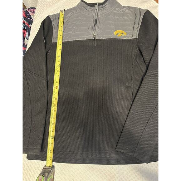 NWT Iowa Hawkeyes Colosseum pullover jacket black Mens size Medium Collegiate - Picture 11 of 15